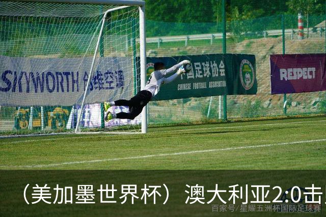 （美加墨世界杯）澳大利亚2:0击败土耳其 中国裁判迎本届杯赛首秀